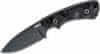 CRKT CR-2082 SIWI BLACK pevný taktický nůž 8,5 cm, celočerná, G10, pouzdro GRN