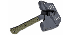 CRKT CR-2726 JENNY WREN COMPACT OD GREEN tomahawk/sekera 510 g, GRN, zelená, pouzdro