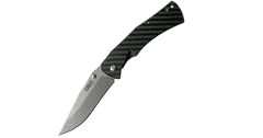 CRKT CR-2085 XAN BLACK kapesní nůž 9,3 cm, G10, uhlíková vlákna, ocel