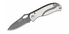 CRKT CR-6470 PAZODA 2 SILVER BLACK kapesní nůž 5,4 cm, stříbrno-šedá, celoocelový