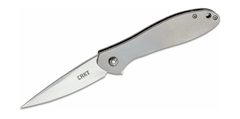 CRKT CR-K456XXP EROS LARGE SILVER kapesní nůž 7,2 cm, celoocelový