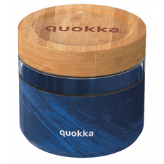 QUOKKA , Skleněná dóza na potraviny, Deli | 820 ml, wood grain