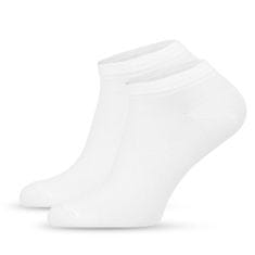 SOKKO 3x dámské bavlněné ponožky 39-41 - Bílá