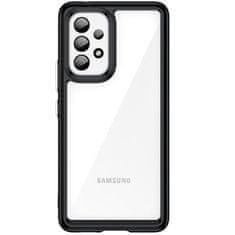 IZMAEL Akrylátové pouzdro pro Samsung Galaxy A32 5G - Černá KP17759