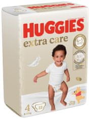 Huggies Pleny jednorázové Extra Care 4 (8-14 kg) 33 ks