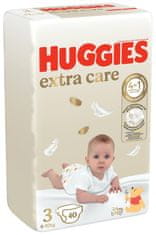 Huggies Pleny jednorázové Extra Care 3 (6-10 kg) 40 ks