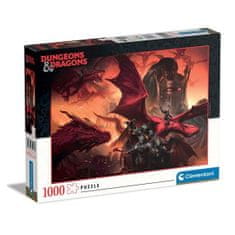 Clementoni Puzzle Dungeons &amp; Dragons - Bojovníci 1000 dílků