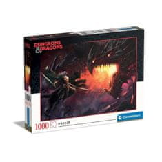 Clementoni Puzzle Dungeons &amp; Dragons - Boj s drakem 1000 dílků