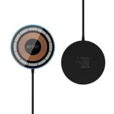 Tech-protect A30 MagSafe bezdrátová nabíječka 15W, černá