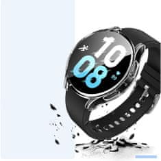 Tech-protect Defense pouzdro se sklem na Samsung Galaxy Watch 6 44mm, průsvitné