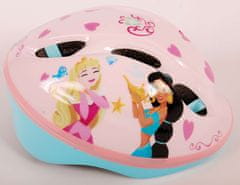 Volare Cyklistická přilba Disney Princess - bílá růžová - 52-56 cm