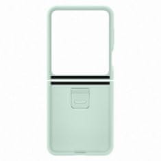 Samsung Silikonové pouzdro EF-PF731TME s kroužkem pro Samsung Galaxy Z Flip 5 Ocean Green