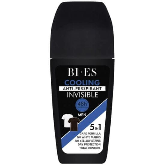 BIES DEO ROLL-ON INVISIBLE FOR MAN kuličkový deodorant 50 ML