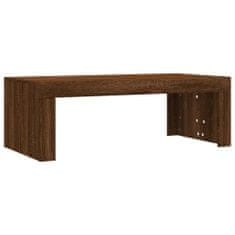 Vidaxl Konferenční stolek hnědý dub 102x50x36 cm kompozitní dřevo