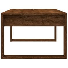 Vidaxl Konferenční stolek hnědý dub 102 x 50 x 35 cm kompozitní dřevo