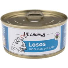 All Animals konz. pro kočky losos mletý 90g