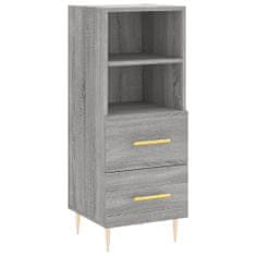 Vidaxl Skříň highboard šedá sonoma 34,5 x 34 x 180 cm kompozitní dřevo