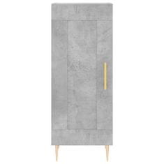 Vidaxl Příborník betonově šedý 34,5 x 34 x 90 cm kompozitní dřevo