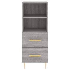 Vidaxl Skříň highboard šedá sonoma 34,5 x 34 x 180 cm kompozitní dřevo