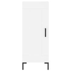 Vidaxl Skříň highboard bílá 34,5 x 34 x 180 cm kompozitní dřevo