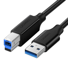 shumee USB-A - USB-B 5Gb/s kabel tiskárny, 2m, černý