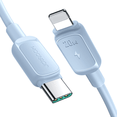 shumee Kabel pro iPhone USB-C - Lightning 20W 1,2m modrý