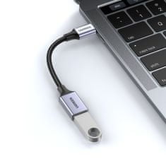 Ugreen USB C (samec) - USB (samice) 3.0 OTG kabel Ugreen US378 - 0.15m - Černá KP27732