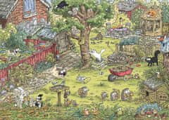 Heye Puzzle Simon’s Cat: Dobrodružství na zahradě 1000 dílků