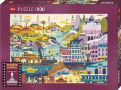 Heye Puzzle Movie Masters: Filmy Wese Andersona 1000 dílků