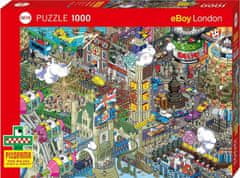 Heye Puzzle Pixorama: Londýnské pátrání 1000 dílků
