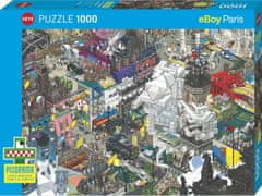 Heye Puzzle Pixorama: Pařížské pátrání 1000 dílků