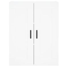 Vidaxl Skříň highboard bílá 69,5 x 34 x 180 cm kompozitní dřevo