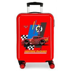 Joummabags Luxusní ABS cestovní kufr DISNEY CARS McQueen, 55x38x20cm, 34L, 2041722