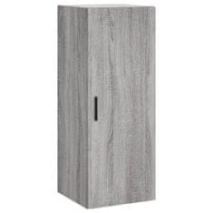 Vidaxl Skříň highboard šedá sonoma 34,5 x 34 x 180 cm kompozitní dřevo