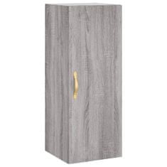 Vidaxl Skříň highboard šedá sonoma 34,5 x 34 x 180 cm kompozitní dřevo