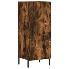 Vidaxl Skříň highboard kouřový dub 34,5 x 34 x 180 cm kompozitní dřevo