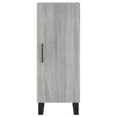 Vidaxl Skříň highboard šedá sonoma 34,5 x 34 x 180 cm kompozitní dřevo