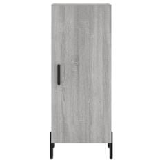 Vidaxl Skříň highboard šedá sonoma 34,5 x 34 x 180 cm kompozitní dřevo