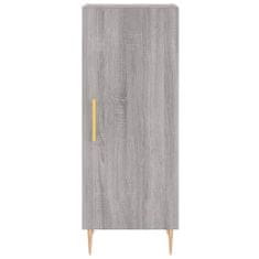 Vidaxl Skříň highboard šedá sonoma 34,5 x 34 x 180 cm kompozitní dřevo