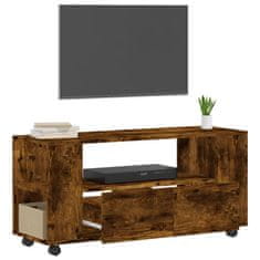 Vidaxl TV skříňka kouřový dub 102 x 34,5 x 43 cm kompozitní dřevo