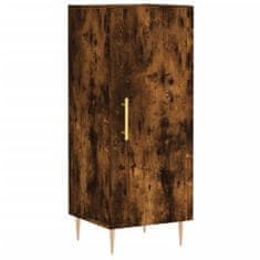 Vidaxl Skříň highboard kouřový dub 34,5 x 34 x 180 cm kompozitní dřevo