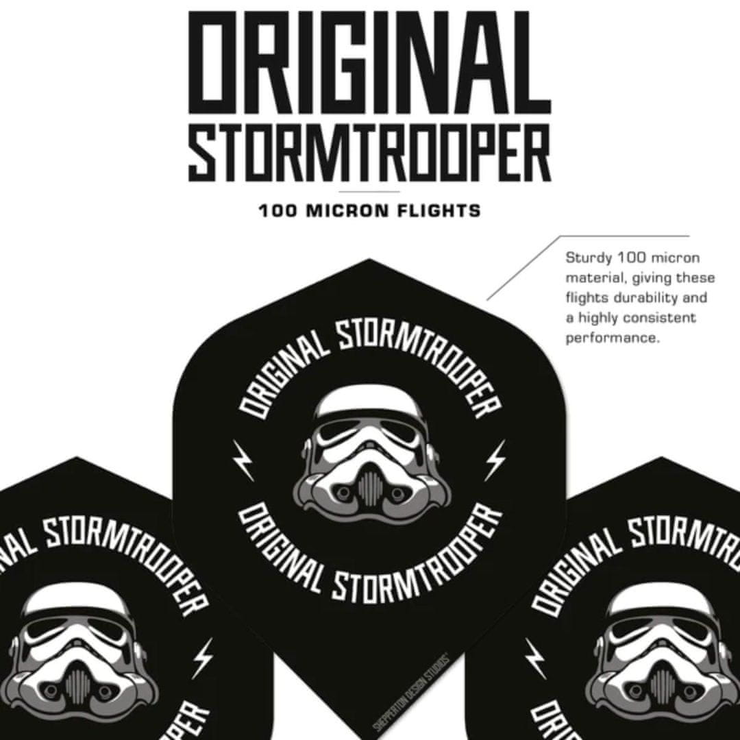 Mission Letky Original StormTrooper - Official Licensed - Storm Trooper - Logo on Black - F4153