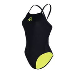 Aqua Sphere plavky ESSENTIAL TIE BACK, BLACK/YELLOW dámské DE38 (FR40)