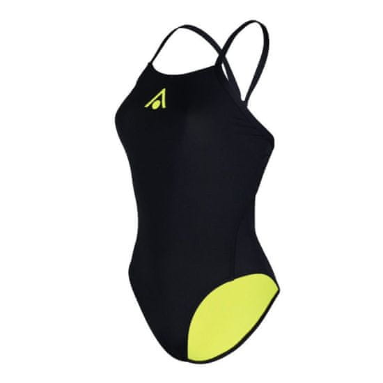 Aqua Sphere plavky ESSENTIAL TIE BACK, BLACK/YELLOW dámské