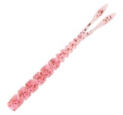 Mustad AJI Worm - Pilo - Pilo - barva Clear Red Glitter (MAJI-PILO-2-3)