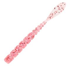 Mustad AJI Worm - Fla - Fla - barva Clear Red Glitter (MAJI-FLA-2-3)