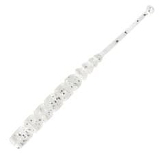 Mustad AJI Worm - Plu - Plu - barva Clear Silver Glitter (MAJI-PLU-2-2)