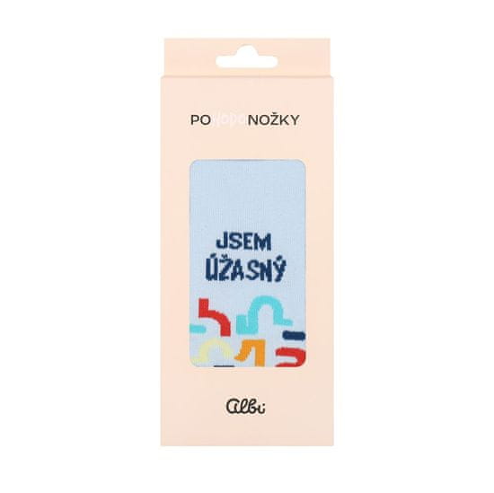 Albi Albi Ponožky_jsem úžasný vel. 39-42