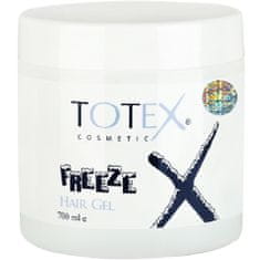 Totex Freeze Hair Gel - super odolný stylingový gel na vlasy s UV filtrem, ochrana před UV zářením, nedostatek zatížení vlasů, 700ml