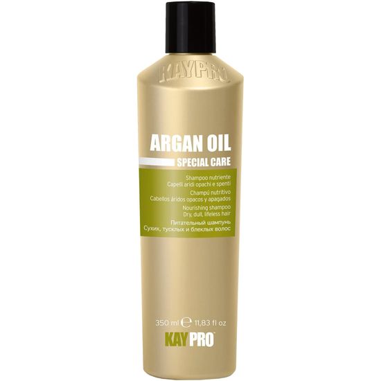 KayPro Argan Oil Special Care – vyživující šampon na vlasy, jemně čistí vlasy a pokožku hlavy, 350 ml